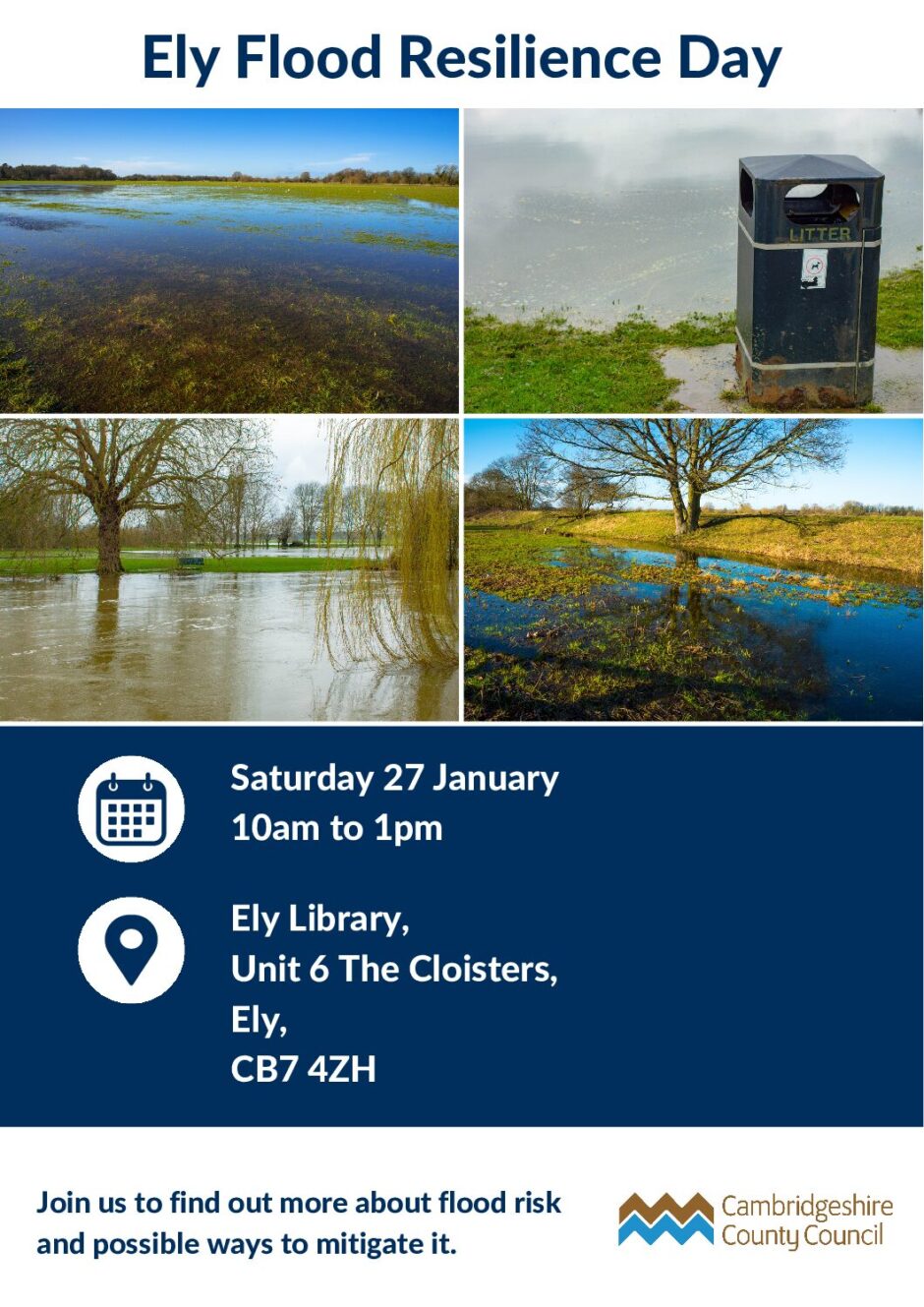 Ely Flood Resilience Day – Ellington Parish Council